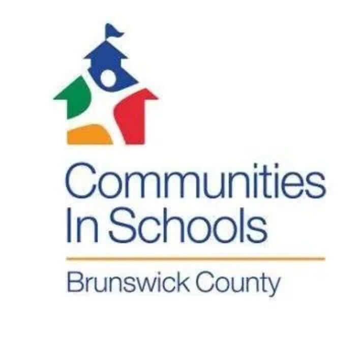 A logo of communities in schools brunswick county.