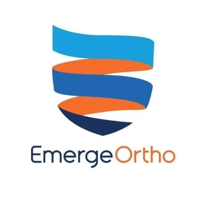 A logo of an orthopedic company